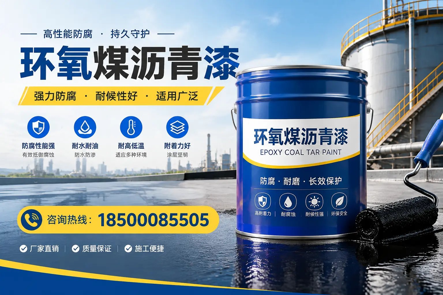 环氧煤沥青漆的储存与运输注意事项，讷河企业须知